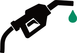 Icona che rappresenta una pompa di benzina